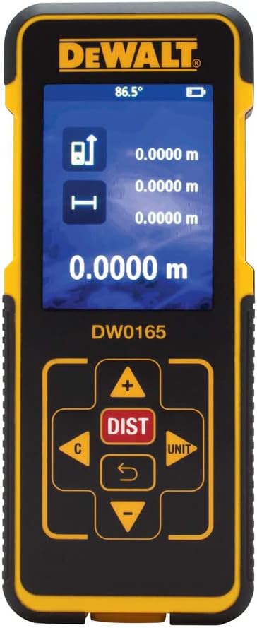 DEWALT 165 Ft. Color Screen Laser Distance Measurer. Discount