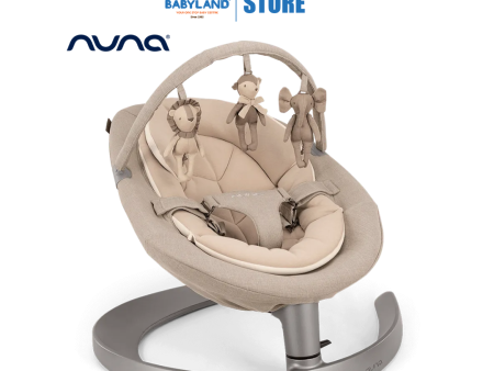 Nuna LEAF™ Grow Baby Seat & Rocker with Toy Bar - Biscotti New 2024 Online now