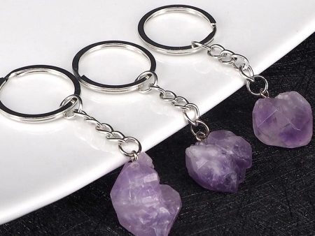 Amethyst Keychain Online Sale