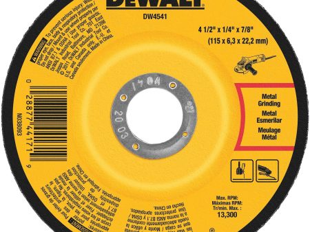 DEWALT 4  x 1 4  x 5 8  Metal & Stainless Grinding Wheel Online Sale