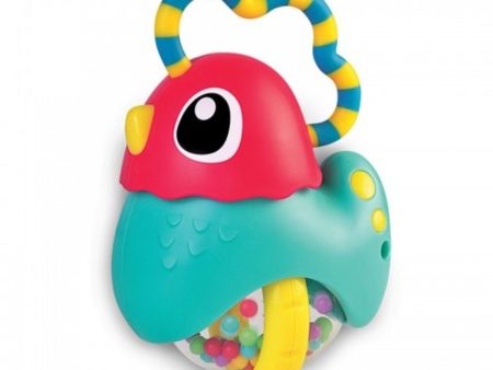 Hap-P-Kid Little Learner Baby Shake Rattle - Chicken (6m+) Online Hot Sale