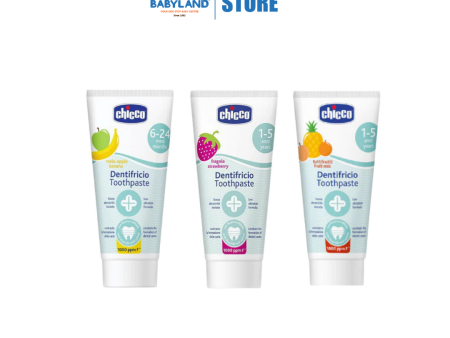 Chicco Baby Toothpaste With Fluoride - 50ml Online now