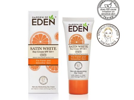 Garden Of Eden Satin White Day Cream SPF50 40g For Cheap