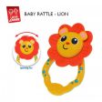 Hap-P-Kid Little Learner Baby Shake Rattle - Lion (6m+) Sale