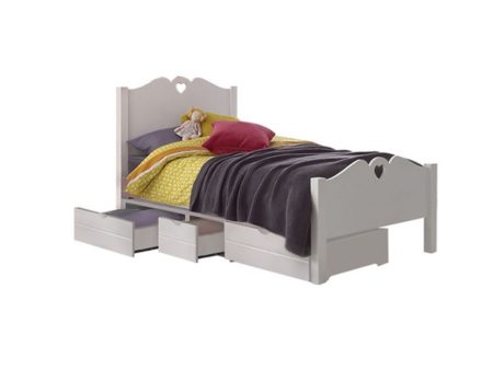 [Pre-Order] Snoozeland Holly Bedframe with Underbed 3 Drawers Cheap