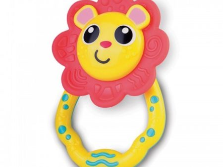 Hap-P-Kid Little Learner Baby Shake Rattle - Lion (6m+) Sale