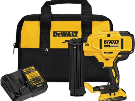 DEWALT 20V MAX* 18 Guage Brad Nailer Kit Online Sale