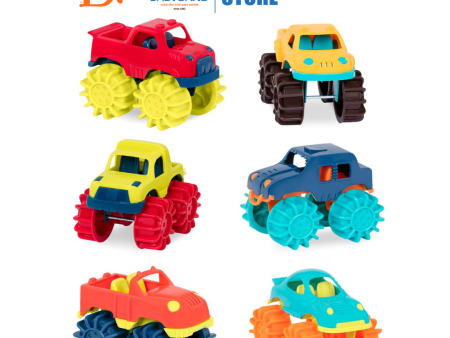 B.Toys 1807 Mini Monster Trucks (6pcs) (2y+) Online Hot Sale