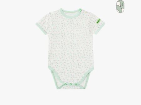 Hamako Tencel Baby Round Neck Bodysuit - Water Goose Online Sale