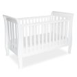 [Pre-Order] Babyhood Classic Sleigh 4-in-1 Cot - White Online now