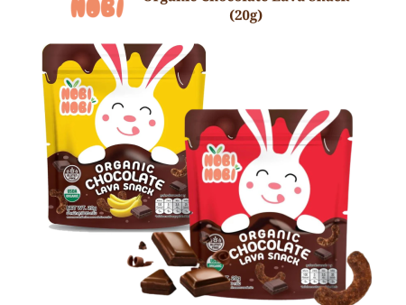 [HALAL] Nobi Nobi Organic Chocolate Lava Snack (20g) For Discount