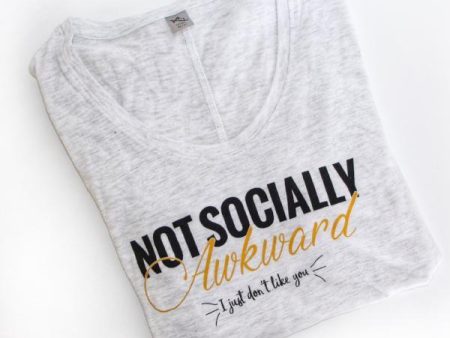 Socially Awkward Tee For Cheap