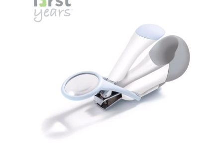 The First Years Deluxe Nail Clipper with Magnifier (0m+) Fashion