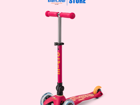 Micro Mini Deluxe Foldable Ruby Red Scooter (2-5yrs) For Sale