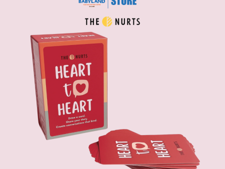 The Nurts Heart-To-Heart Cards for Bonding | Suitable for all ages | Family friendly Conversation Card Game | Ice Breaking Game Sale