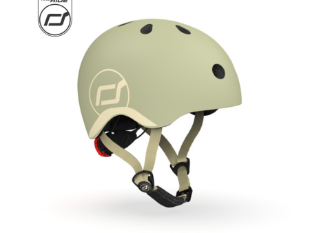 Scoot & Ride 00035 Safety Helmet XXS-S (45 – 51cm) Olive Online Sale