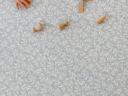 GingerBubs Rimba Play Mat Large - Dusty Blue (2.0 m x 1.4 m) Discount