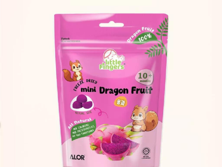 Little Fingers Freeze Dried Mini Dragon Fruits 15g (10 months+) Online