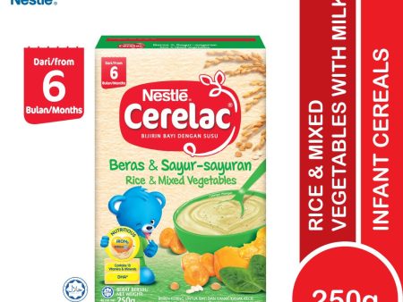 Nestle Cerelac Rice & Mix  Vege. 250G Cheap