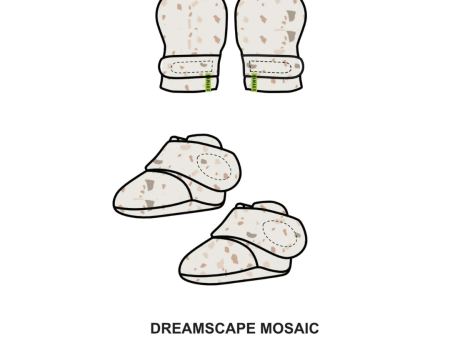 Hamako Tencel Mitten & Booties Dreamscape Mosaic Online